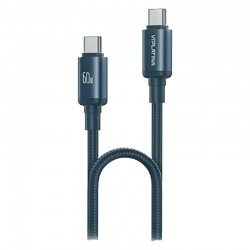 Cablu de date / incarcare rapida VIPLATINA BC98 1m negru Type C - Type C