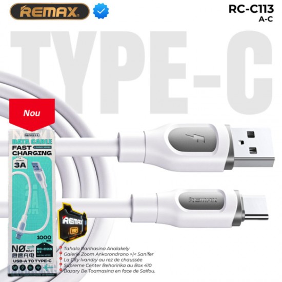 Cablu de date / incarcare rapida Remax C113 A-C