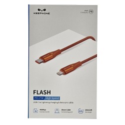  Cablu de date / incarcare rapida Keephone 27W Type-C to Lighting