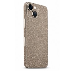 Folie spate cu sclipici pentru telefon VWK Skin  - Auriu