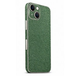 Folie spate cu sclipici pentru telefon VWK Skin  - Verde