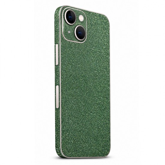 Folie spate cu sclipici pentru telefon VWK Skin  - Verde
