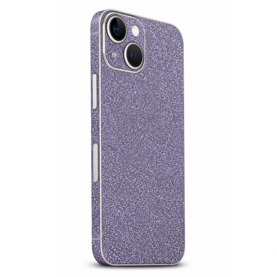 Folie spate cu sclipici pentru telefon VWK Skin  - Mov