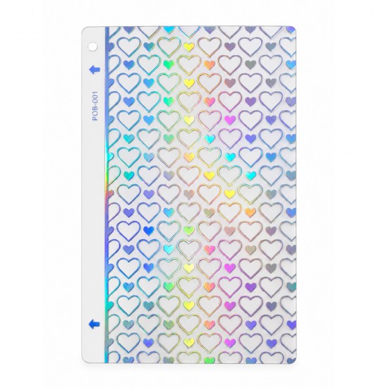Folie spate decorativă holografică pentru telefon - VWK Skin Glow