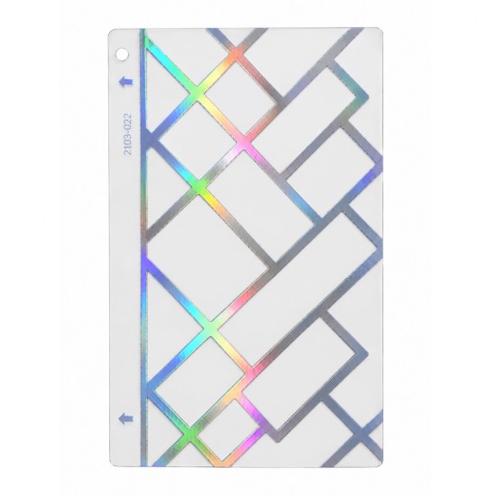 Folie spate decorativă holografică pentru telefon - VWK Skin Glow