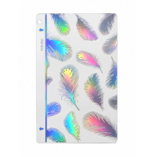 Folie spate decorativă holografică pentru telefon - VWK Skin Glow