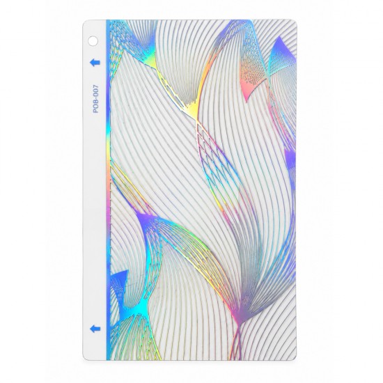 Folie spate decorativă holografică pentru telefon - VWK Skin Glow