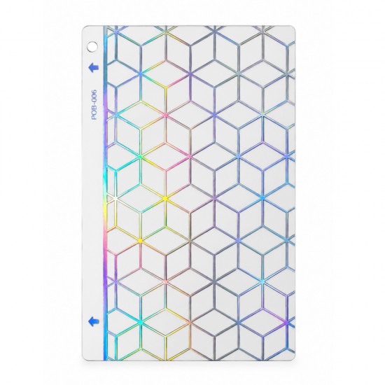 Folie spate decorativă holografică pentru telefon - VWK Skin Glow