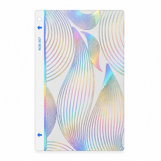 Folie spate decorativă holografică pentru telefon - VWK Skin Glow