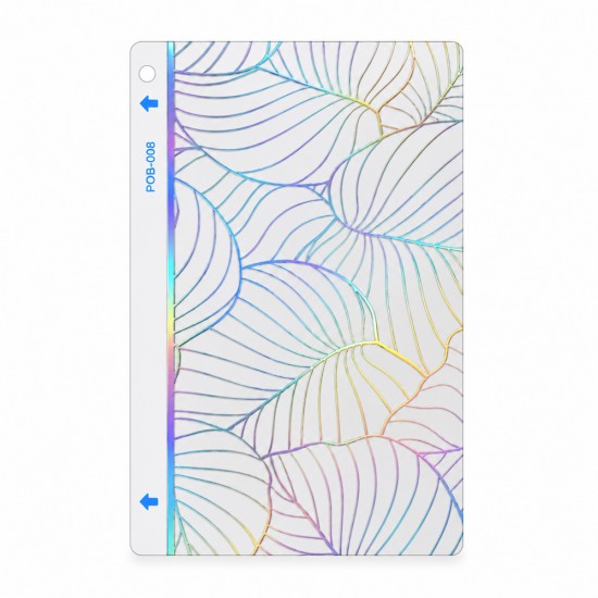 Folie spate decorativă holografică pentru telefon - VWK Skin Glow