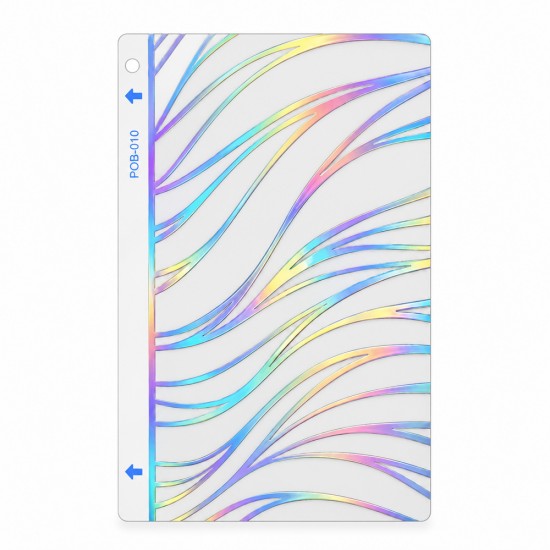 Folie spate decorativă holografică pentru telefon - VWK Skin Glow