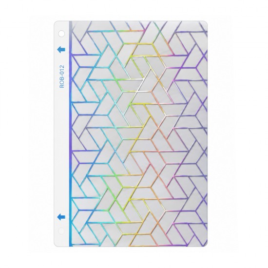 Folie spate decorativă holografică pentru telefon - VWK Skin Glow