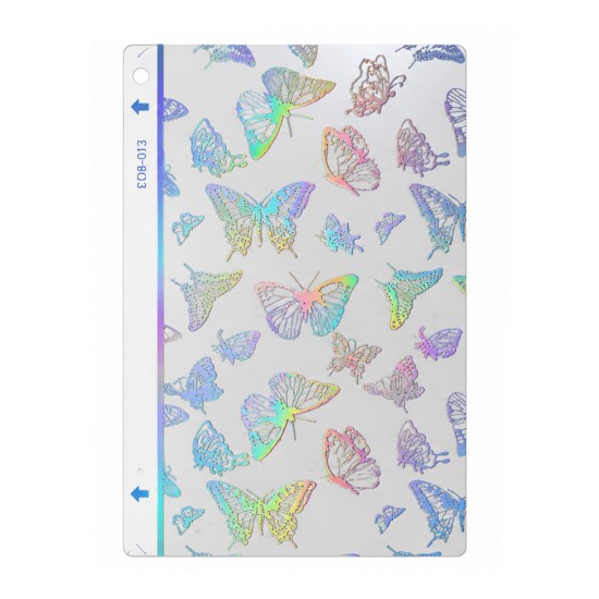 Folie spate decorativă holografică pentru telefon - VWK Skin Glow