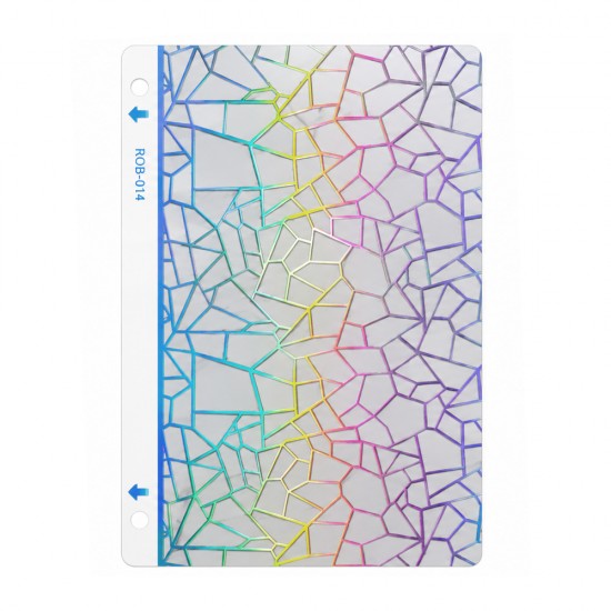 Folie spate decorativă holografică pentru telefon - VWK Skin Glow