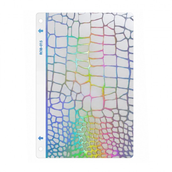 Folie spate decorativă holografică pentru telefon - VWK Skin Glow
