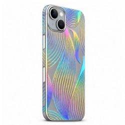 Folie spate decorativa holografica pentru telefon - VWK Skin Glow