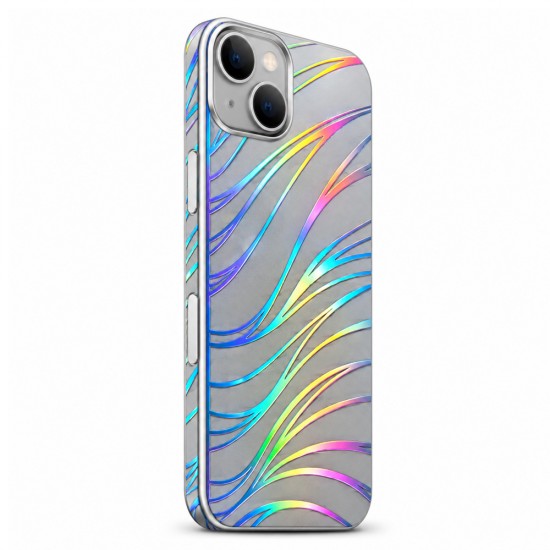 Folie spate decorativă holografică pentru telefon - VWK Skin Glow