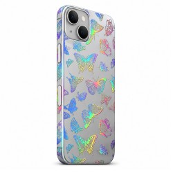 Folie spate decorativa holografica pentru telefon - VWK Skin Glow