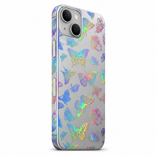 Folie spate decorativă holografică pentru telefon - VWK Skin Glow