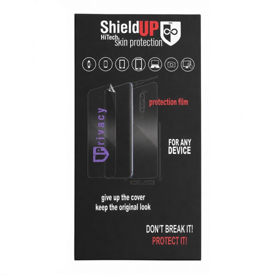 Folie de Laminare ShieldUP pentru Telefon - Privacy 185/145 mm