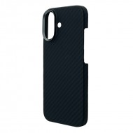 Husa spate pentru iPhone 17 Aramid Magsafe - Negru