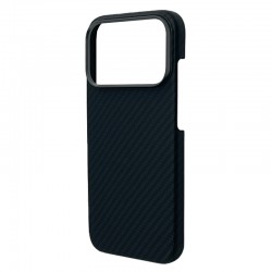 Husa spate pentru iPhone 17 Pro Max Aramid Magsafe - Negru