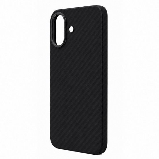 Husa spate pentru iPhone 17 Aramid Magsafe - Negru
