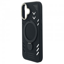 Husa spate Armor Case pentru iPhone 16 - Negru