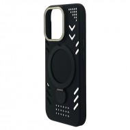 Husa spate Armor Case pentru iPhone 16 Pro Max - Negru