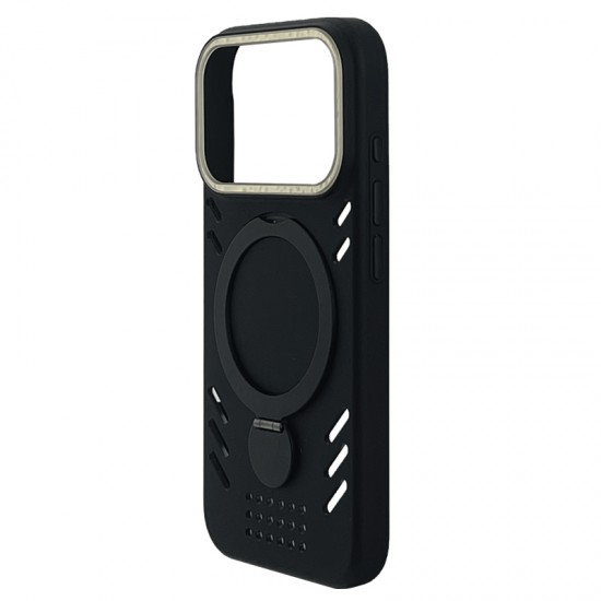 Husa spate Armor Case pentru iPhone 17 Pro - Negru