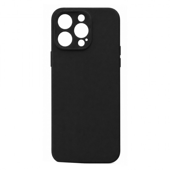 Husa spate pentru iPhone 14 Pro Max B-Silicon Case - Negru