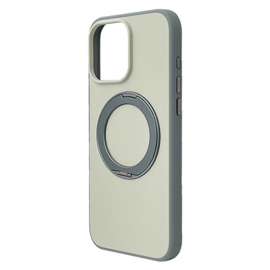 Husa spate pentru iPhone 16 Pro Max Berlia 360 - Nude