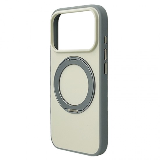 Husa spate pentru iPhone 17 Pro Max Berlia 360 - Nude