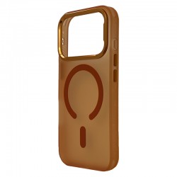 Husa spate pentru iPhone 17 Pro Max Berlia Cloudy - Orange