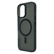 Husa spate pentru iPhone 16 Berlia Cloudy - Black