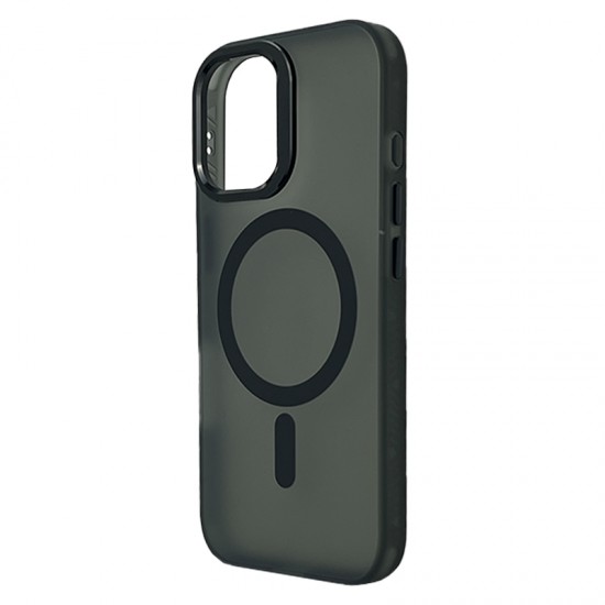 Husa spate pentru iPhone 16 Berlia Cloudy - Black