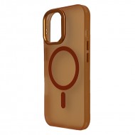 Husa spate pentru iPhone 17 Berlia Cloudy - Orange