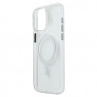 Husa spate Berlia Glaze Magsafe pentru iPhone 15 Pro Max - Clear