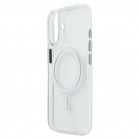 Husa spate Berlia Glaze Magsafe pentru iPhone 16 - Clear