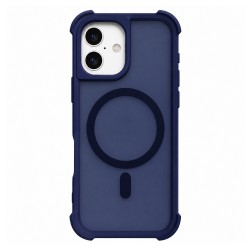 Husa spate pentru iPhone 17 Berlia K Shield Magsafe - Albastru