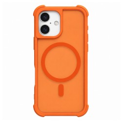 Husa spate pentru iPhone 17 Berlia K Shield Magsafe - Portocaliu