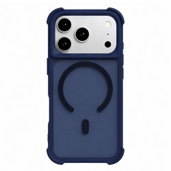 Husa spate pentru iPhone 17 Pro Max Berlia K Shield Magsafe - Albastru