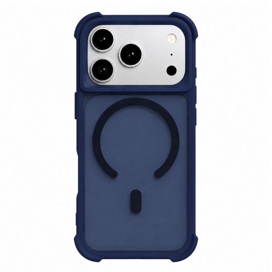 Husa spate pentru iPhone 17 Pro Max Berlia K Shield Magsafe - Albastru