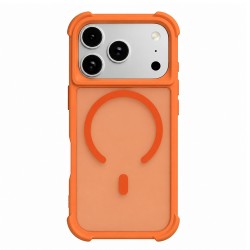 Husa spate pentru iPhone 17 Pro Max Berlia K Shield Magsafe - Portocaliu