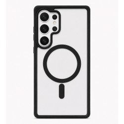 Husa spate pentru Samsung Galaxy S25 Ultra Berlia Magsafe Color - Negru