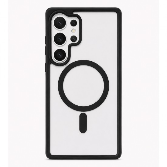 Husa spate pentru Samsung Galaxy S26 Ultra Berlia Magsafe Color - Negru