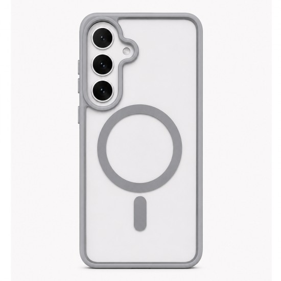 Husa spate pentru Samsung Galaxy S26 Berlia Magsafe Color - Gri