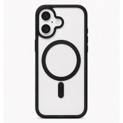 Husa spate pentru iPhone 17 Berlia Magsafe Color - Negru