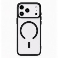 Husa spate pentru iPhone 17 Pro Berlia Magsafe Color - Negru