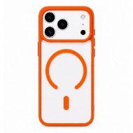 Husa spate pentru iPhone 17 Pro Berlia Magsafe Color - Portocaliu